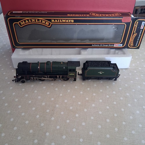 Mainline 37066 OO Spur 4.6.0 7P umgebaute Patriot Lok B.R grün Lok sehr guter Zustand ##GC30 | Condition: Used