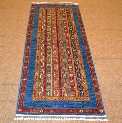 Handgeknüpfter Orientteppich Ariana aus Afghanistan Nr.79995  195x76cm