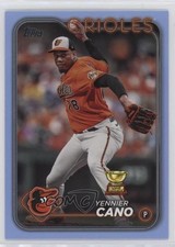 2024 Topps Series 1 Father's Day Powder Blue 1/50 Yennier Cano #158 f3p