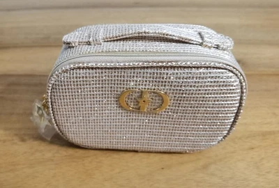 Christian Dior Beauty Gold Vanity Pouch 17x11x7 cm New