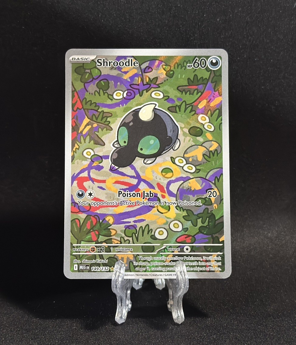 Shroodle - 149/132 ME01: Mega Evolution NM M Pack Fresh Pokemon TCG