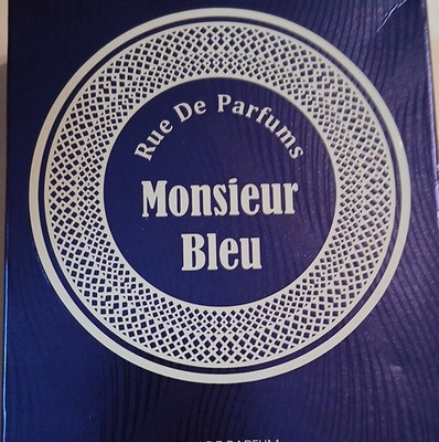 Rue De Parfums Monsieur Bleu Eau de Parfum Spray 3.4 fl oz Regular Size
