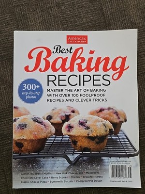 America's Test Kitchen - Best Baking Recipes - 300 Step by Step Photos -  2013