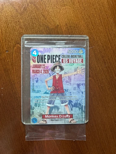 2 Monkey.D.Luffy (P-055) Promo Cards - One Piece College Basketball US Voyage