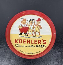 Vtg Koehler s Beer Tray Erie Brewing Company ...