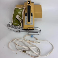 Vintage Sears & Roebuck Wall Mount Kitchen 5 Speed Hand Mixer MCM 70s USA