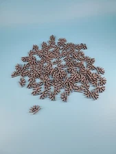 (90) K'Nex Gray 4-Position Connectors Lot / Standard Parts