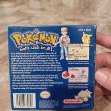 Authentic Pokemon Blue Version CIB