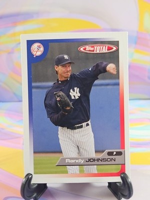2005 Topps Total Baseball Card | Randy Johnson | New York Yankees | #50