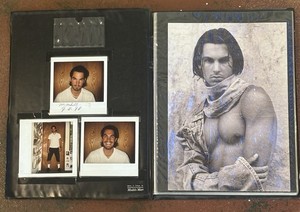 1998 Male Model Professional Photo Book From Irene Marie Model Managment Nyc