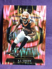 2025 Select Football #99 AJ GREEN PINK SHOCK CONCOURSE 