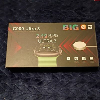 C900 Ultra 3, 2.19 Infinite Display , Blood Pressure Device