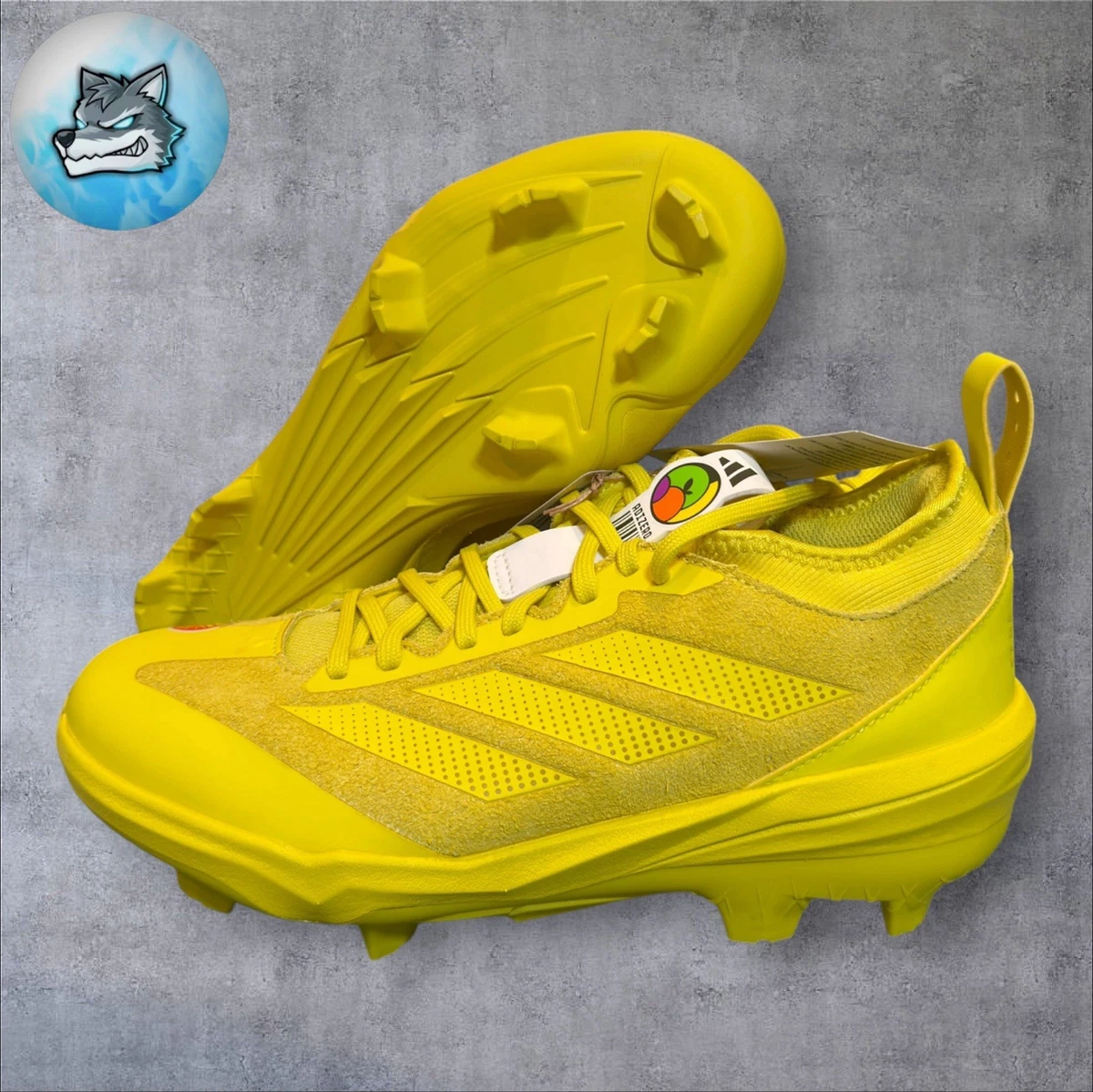 adidas Yellow Baseball & Softball Shoes & Cleats for Men for  display picture 3