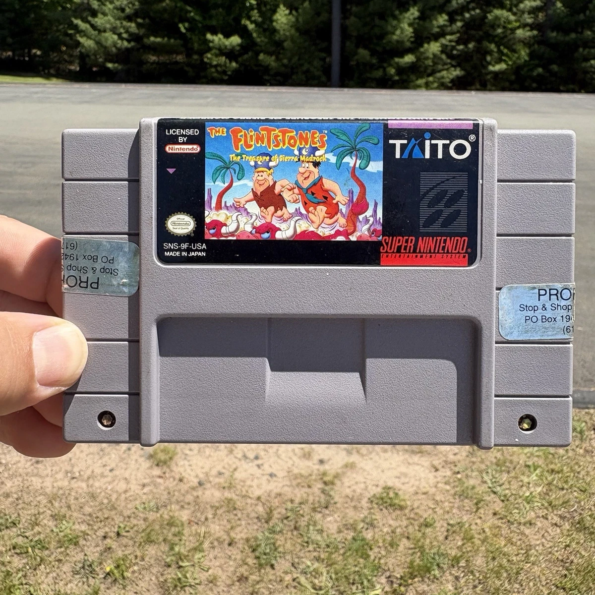 Preços baixos em Jogos de videogame Nintendo SNES The Flintstones