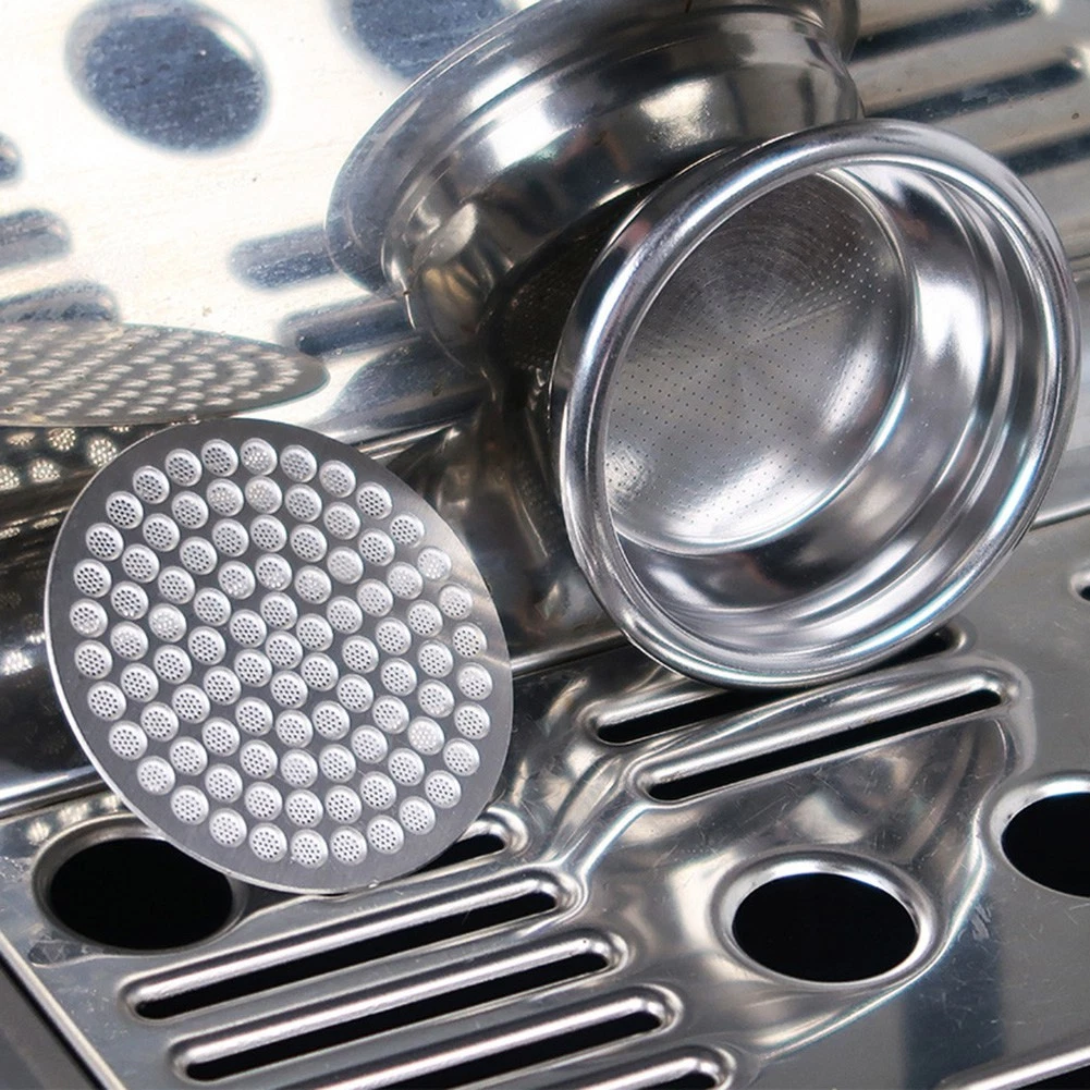 Reusable Coffee Puck Screen Coffee Machine Mesh Coffee Maker Filters 51mm Q9C9