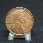 1930 Lincoln Wheat Cent Woody Improper Alloy Mix Error Penny