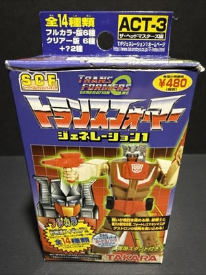 Transformers ACT-3 TAKARA CHROMEDOME Clear SCF GENERATION 1 ONE Japan Import  01