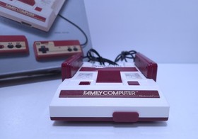 Nintendo Famicom HVC-001 Console with Box Tested Family Computer