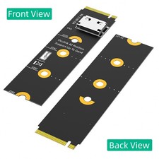 M.2 nvme key M to SFF-8611/8612 Adapter NVMe PCI-e 4.0 x4 to OcuLink SFF-8612