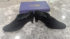 stuart weitzman black suede heels - New in box - size 4.5