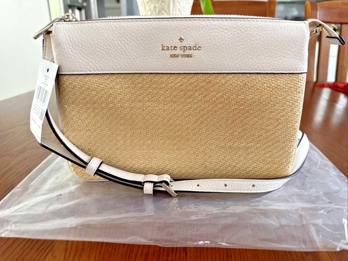 kate spade crossbody purse for women Leila triple gusset handbag for women