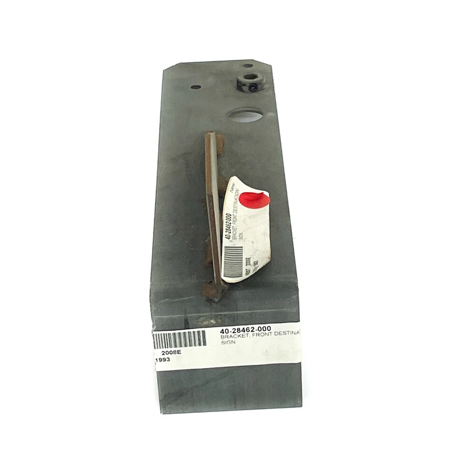 Soporte de señal de destino frontal Gillig 40-28462-000 genuino, nuevo stock antiguo Foto 2 de 4