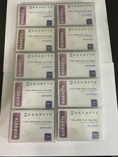 New Exabyte 170m AME 8mm Data cartridge - 20GB - (#312629) Lot 0f 10.