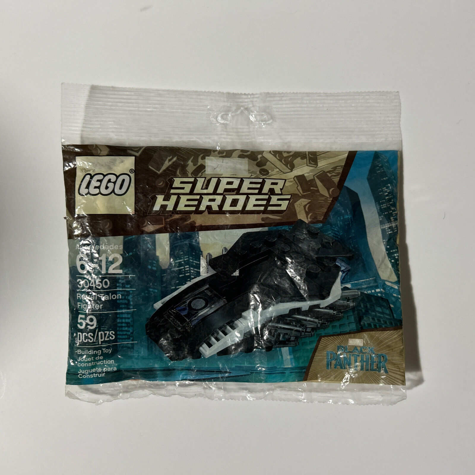 Lego Marvel Black Panther Polybag 30450 Royal Talon Fighter Sealed 2018 RETIRED