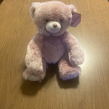 FAO Schwarz Sparklers Pink Teddy Bear 10" Plush NWT