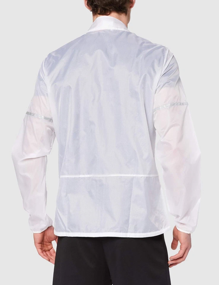 Reebok CD5439 Men's Sports Jacket, Trainnings Jacket, Rain Jacket, S White - Image 4 of 4
