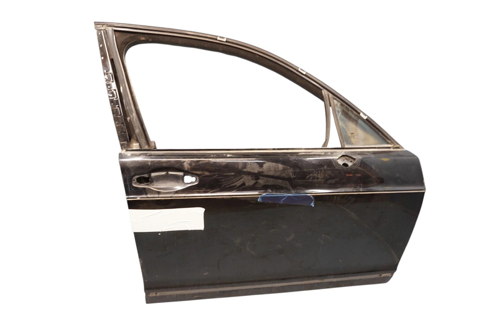 06-12 Bentley Continental Front Right Passenger Side Door Shell Panel Black OEM