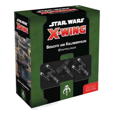 Star Wars X-Wing Gesuchte und Kollaborateure 2 Ed Erweiterung (Deutsch)