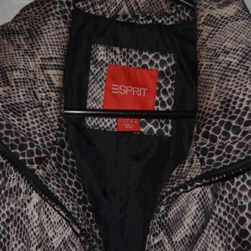 Espirit Jacket Alligator Pattern Polyester Size L… - image 2