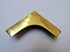 1 X MILITARY CASE CHEST BOX TRUNK CASKET CORNERS ANGLE BRACE FURNITURE CRAFTS 