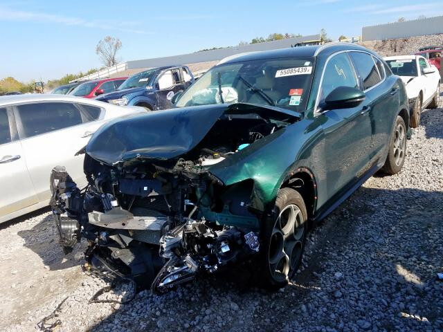 2019 Alfa Romeo Stelvio Ti Lusso 2019 Alfa Romeo Stelvio salvage title, wrecked, damaged