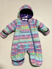 Obermeyer Baby Girl Bunting Infant Snow Suit 6-12 months