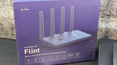 GL.iNet GL-AX1800(Flint)WiFi 6 Router Dual Band Gigabit Wireless