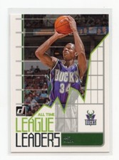2020-21 Donruss Basketball Bucks Ray Allen #4 League Leaders