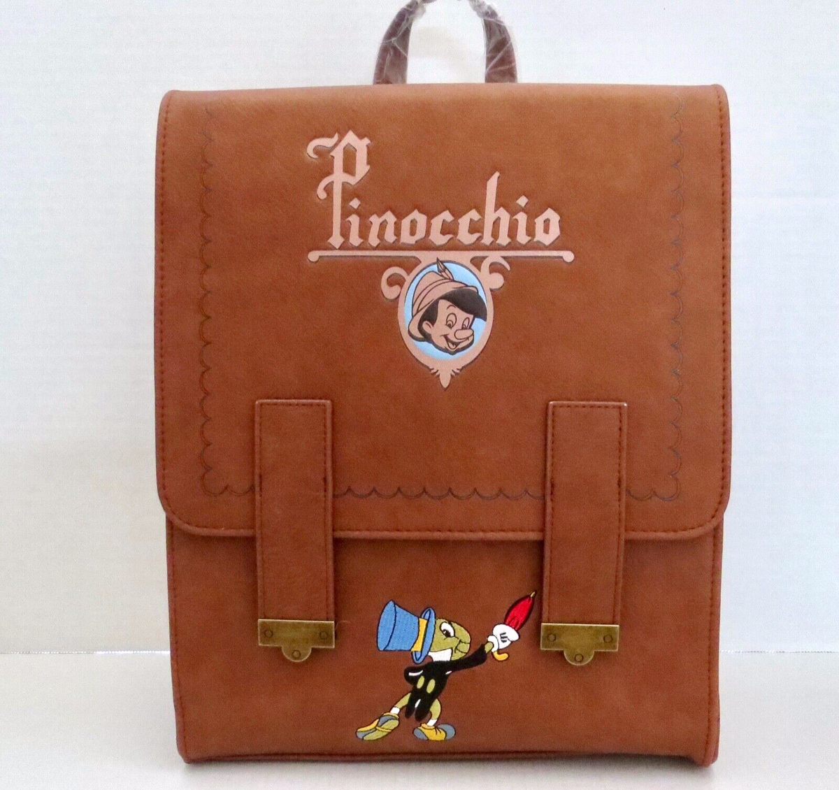 LOUNGEFLY Disney's Pinocchio Mini Satchel Backpack Brand New with Tags 2020