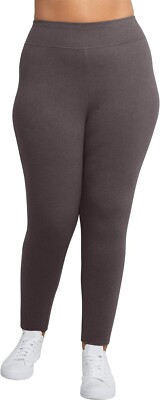 Just My Size Stretch Cotton Jersey Leggings Pants Womens Plus Size Classic 1X-5X
