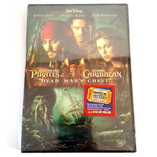 Pirates of the Caribbean 2003 Dead Man's Chest 2006 DVD Set New Factory Sealed