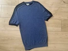 Mens KNIT Alpaca Wool REISS GOLDMANN T-SHIRT (XS)