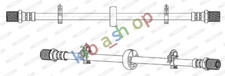 RIGHT OR LEFT BRAKE PIPE/HOSE FLEXIBLE REAR L/R LENGTH 330MM/330MM
