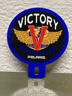 Victory Motorcycles Polaris Metal Plate Topper Sign Gas Oil Sales Service Ride