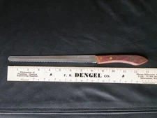 13" Ekco Stainless Steel Serrated Blade Wooden Handle Bread Knife - FREE SHIP