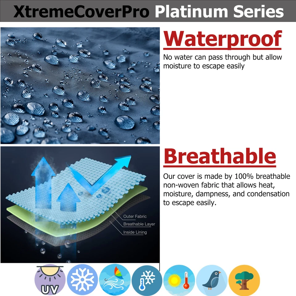 WATERPROOF CAR COVER W/MIRROR POCKET for 2018 2017 2016 2015 2014 2013 KIA SOUL - Image 2 of 4