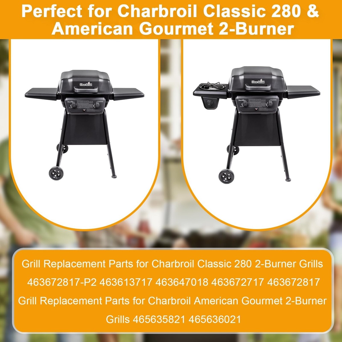 Broil Classic Char Broil Burner Grill Parts Grill Replacement