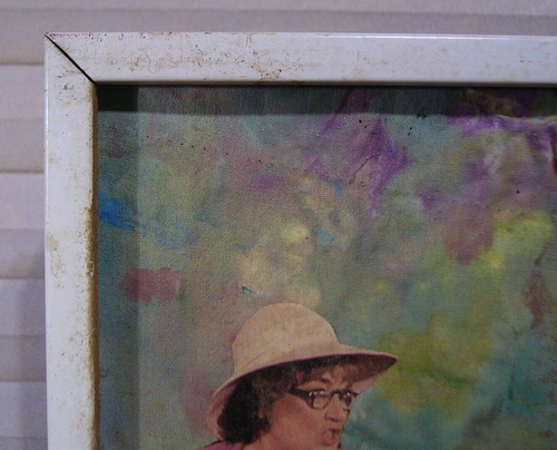 Vintage 1970s Mixed Media Artwork Signed - Picture 6 of 10
