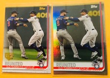 2019 Topps Update Series Veteran Combos #173 Rainbow Foil + 150 Years Gold Foil