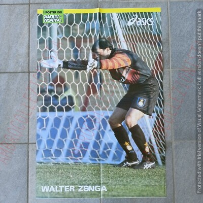 Poster Guerin Sportivo - Walter Zenga (Inter) - 80 x 53 cm